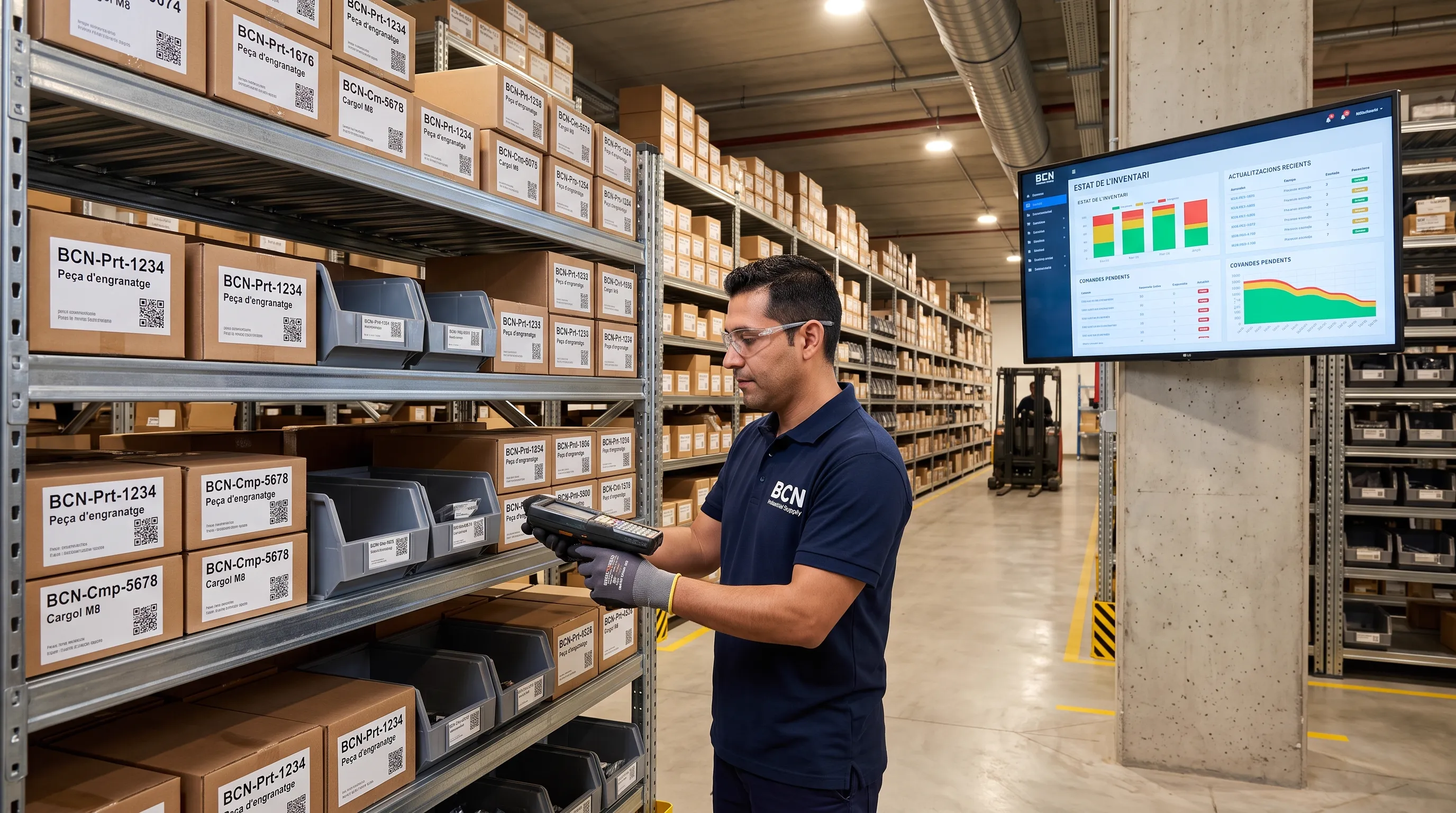 Airbus Broughton — QR-Based Stock Management