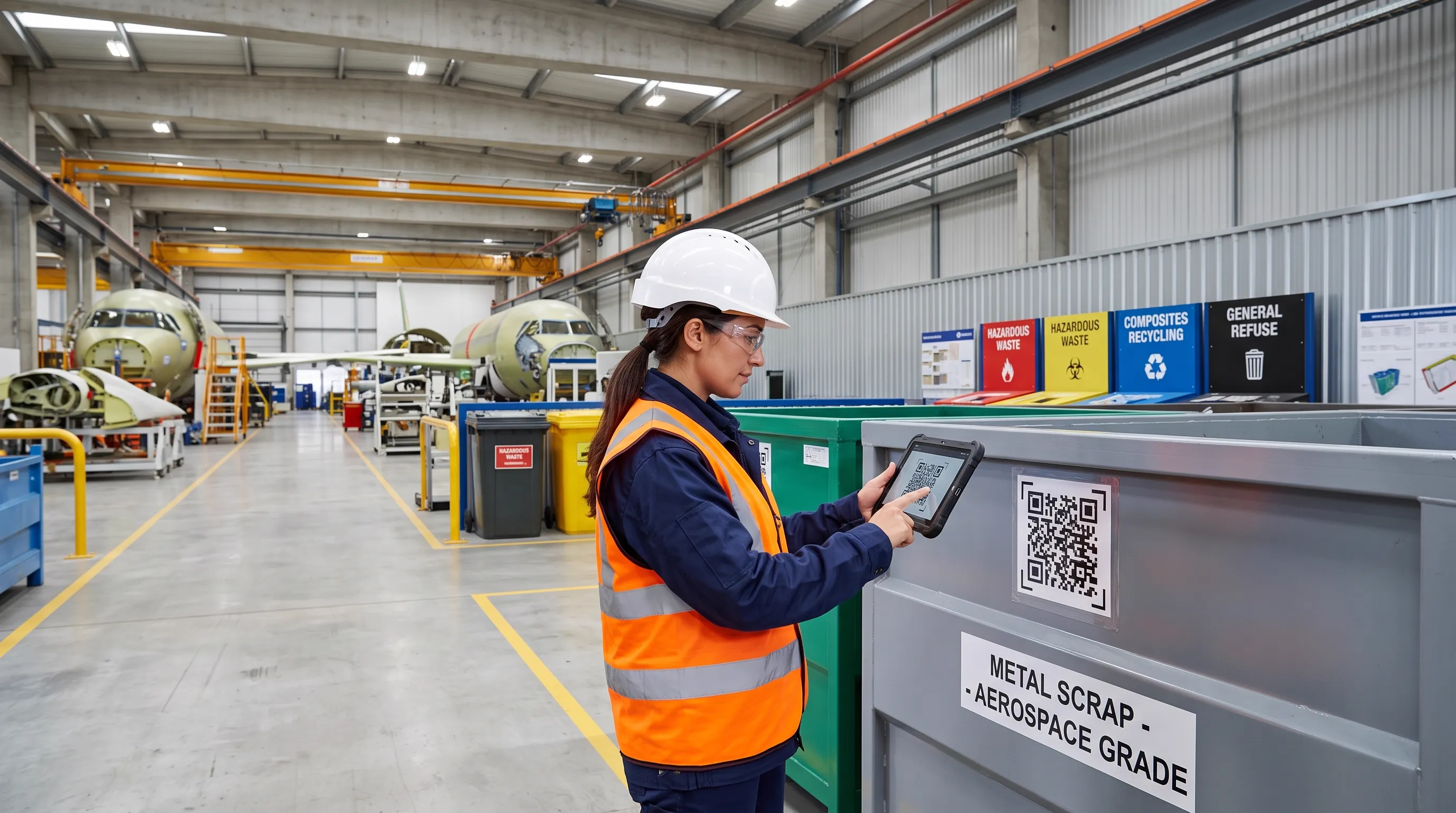 Airbus Broughton — Real-Time Waste Tracking